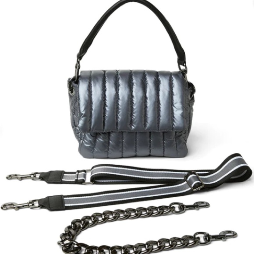 Think Royln Bar Bag Pearl Grey